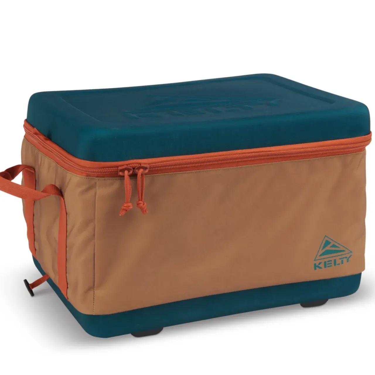 Roadie Life|Kitchen & Organization-Kelty Folding Cooler DullGold/DeepTeal