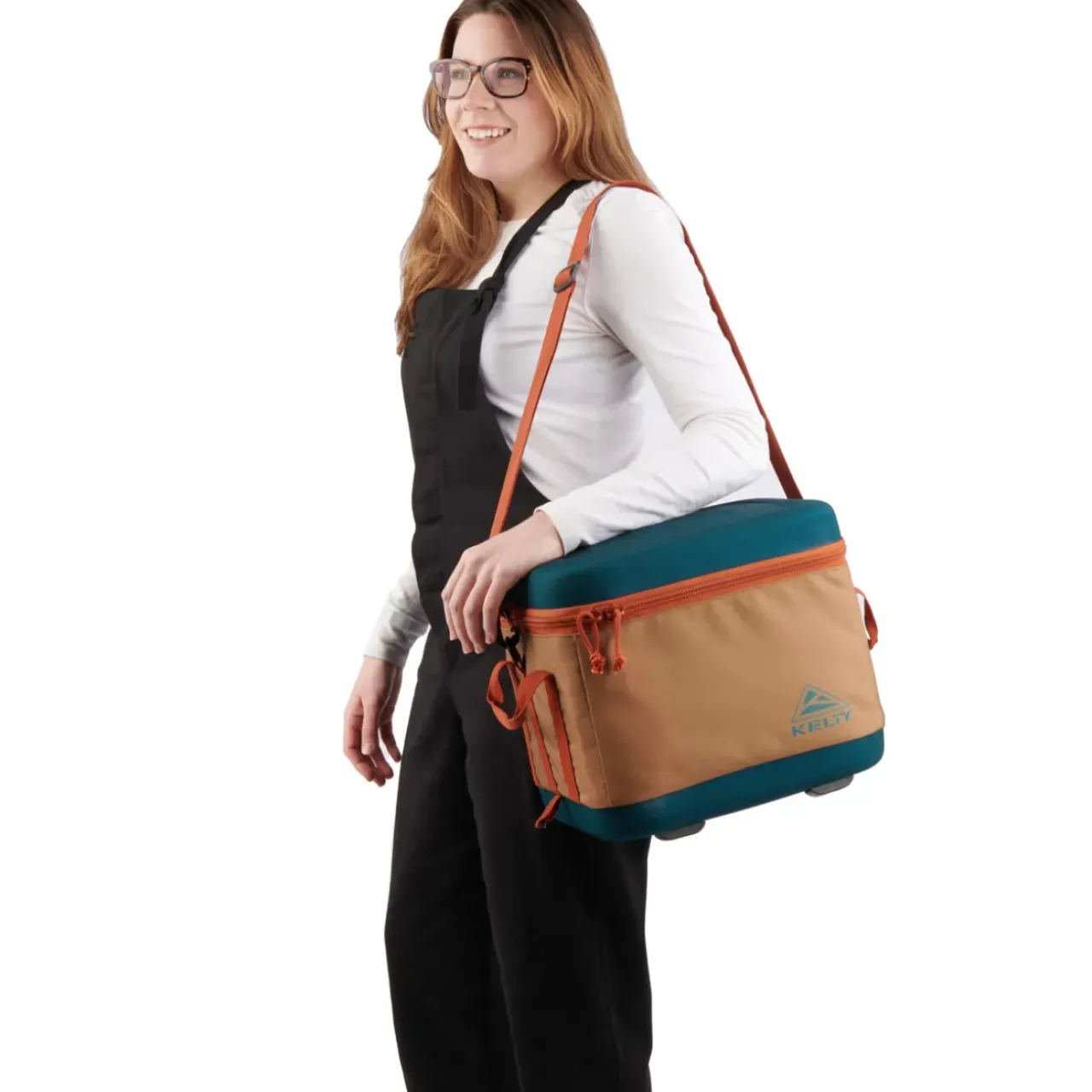 Roadie Life|Kitchen & Organization-Kelty Folding Cooler DullGold/DeepTeal