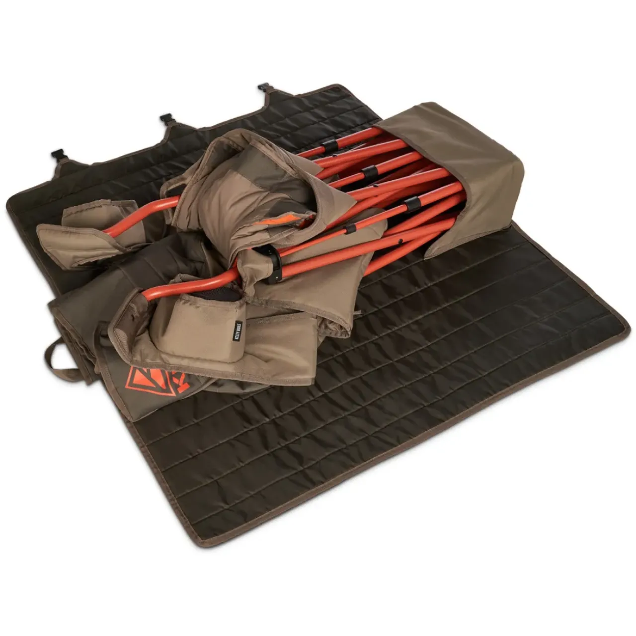 Furniture-Kelty Low-Loveseat Nest Bungee Cord/Beluga